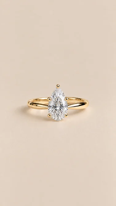 Diamante corte Pera