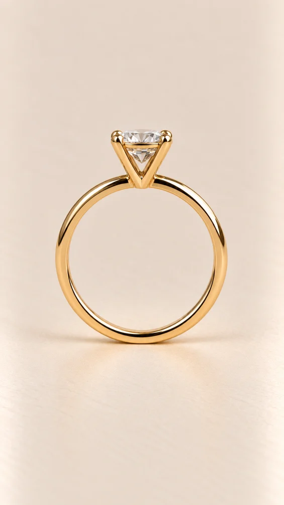 Anillo Clásico oval, vista 2